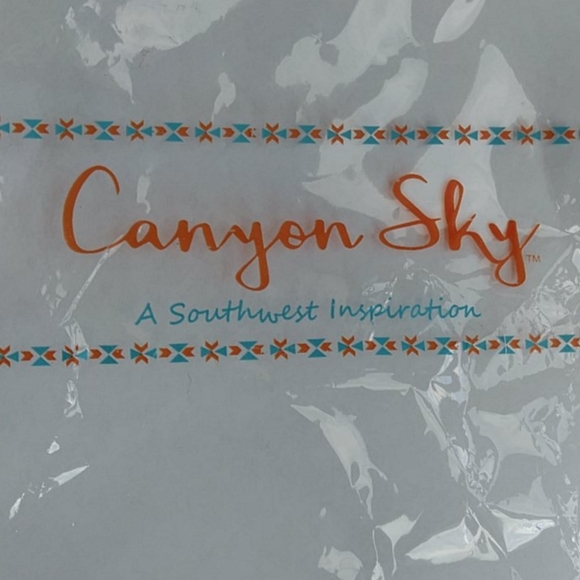 Canyon Sky Eagle Leather Honeycomb Print Belt - Picture 14 of 16